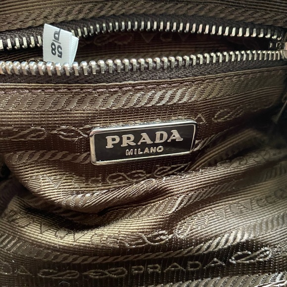 ✨SOLD!✨SALE!!!✨PRADA✨NEW!✨RARE! NYLON & LEATHER MINI BAG - Picture 12 of 15